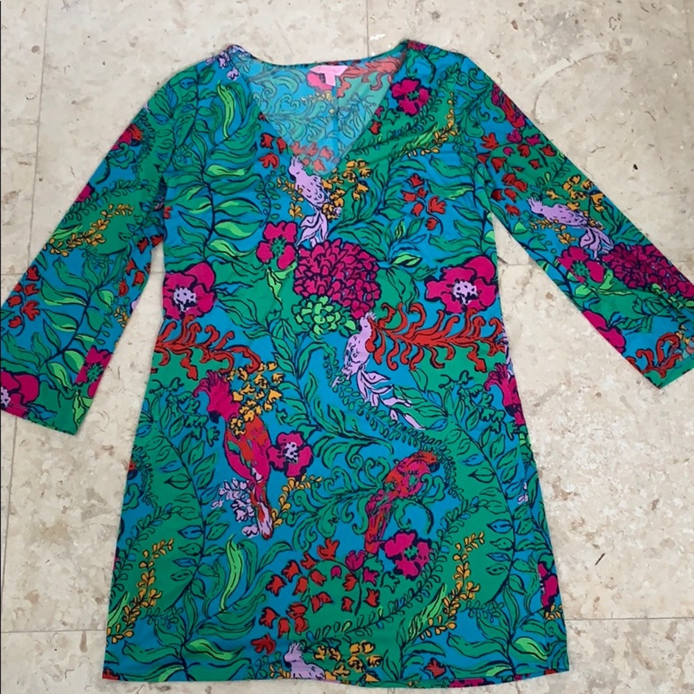 Lilly Pulitzer sleeve dress size medium